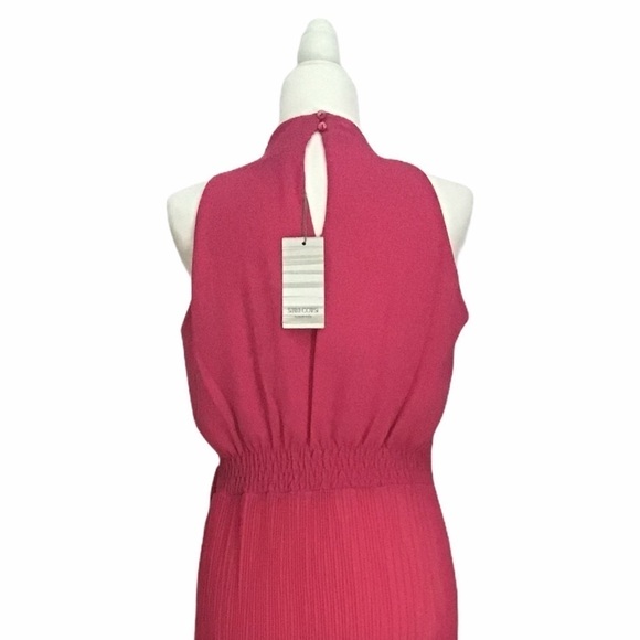 Sara Corsi Halter Style Pleated Maxi Dress Made in Italy NWT - Picture 10 of 10